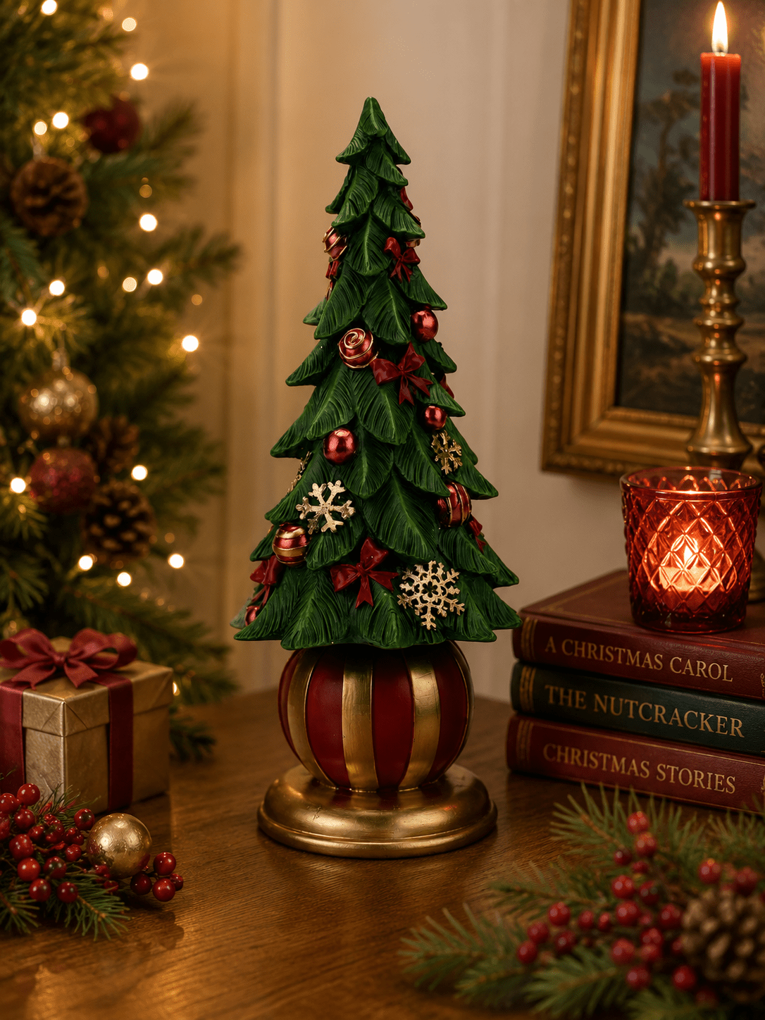 Traditional Christmas Tree 35cm - Pure Apotheca