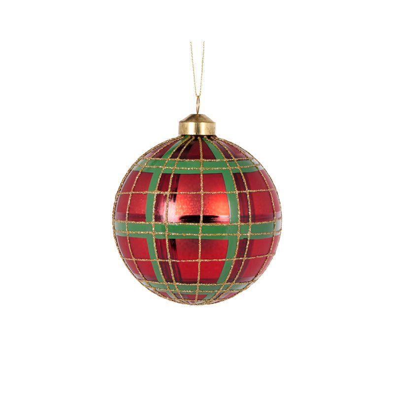 TRADITIONAL TARTAN BAUBLE - Pure Apotheca