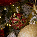 TRADITONAL BEADED FLORAL BAUBLE - Pure Apotheca