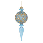 TRANSLUCENT BLUE FLORET FINIAL - Pure Apotheca