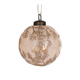 TRANSPARENT AMBER FOLIAGE BAUBLE - Pure Apotheca