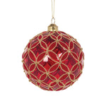 TRANSPARENT RED FLEUR BAUBLE - Pure Apotheca