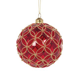 TRANSPARENT RED FLEUR BAUBLE - Pure Apotheca