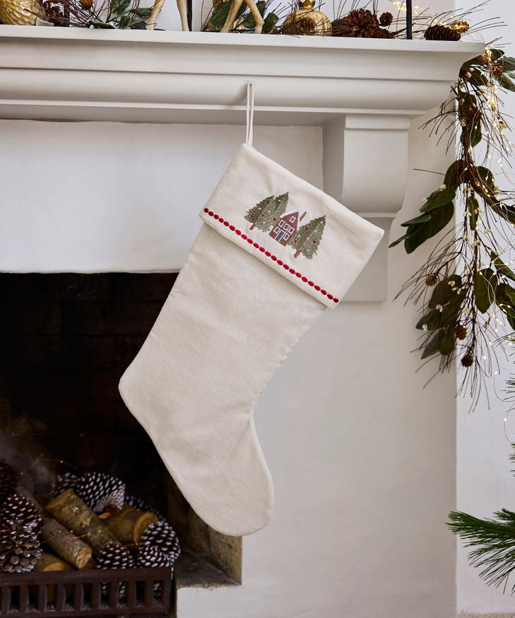 Tree with House Stocking - Pure Apotheca