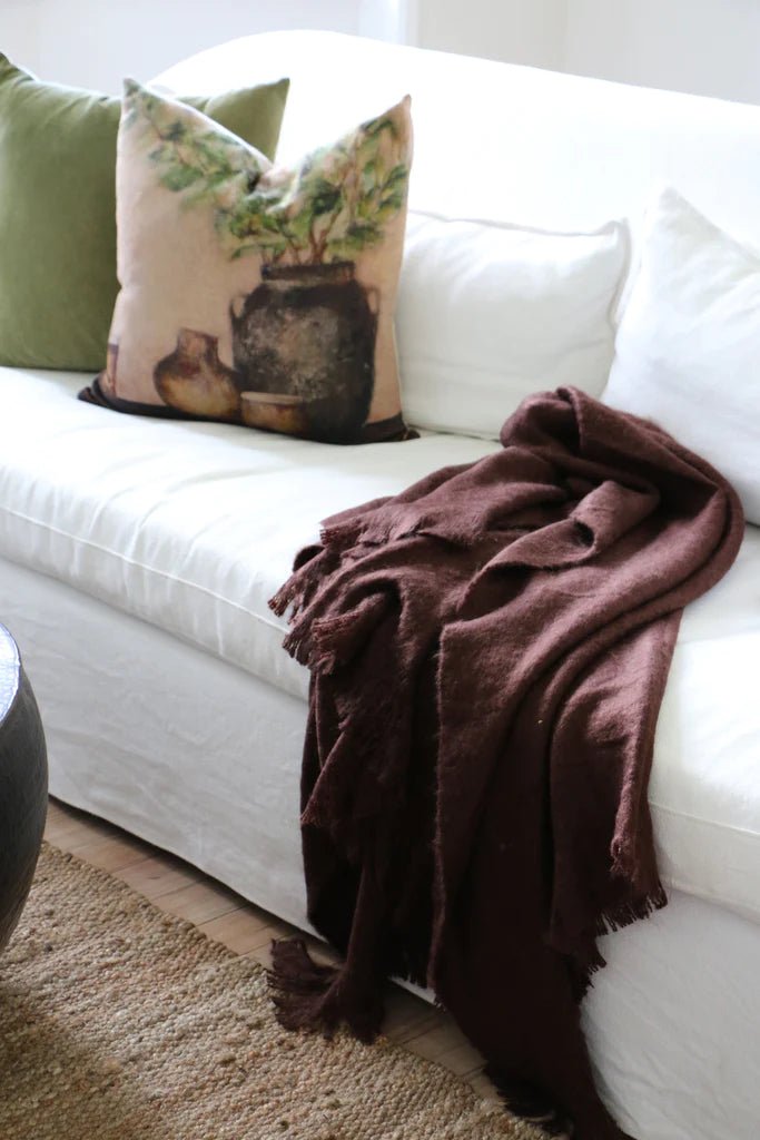 Tuscan Linen Cushion Cover Only - Pure Apotheca