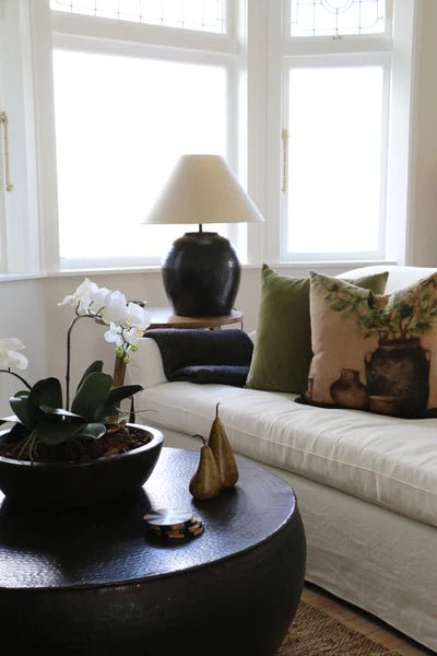 Tuscan Linen Cushion Cover Only - Pure Apotheca