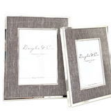 Tweed Silver Photoframe 4x6” - Pure Apotheca