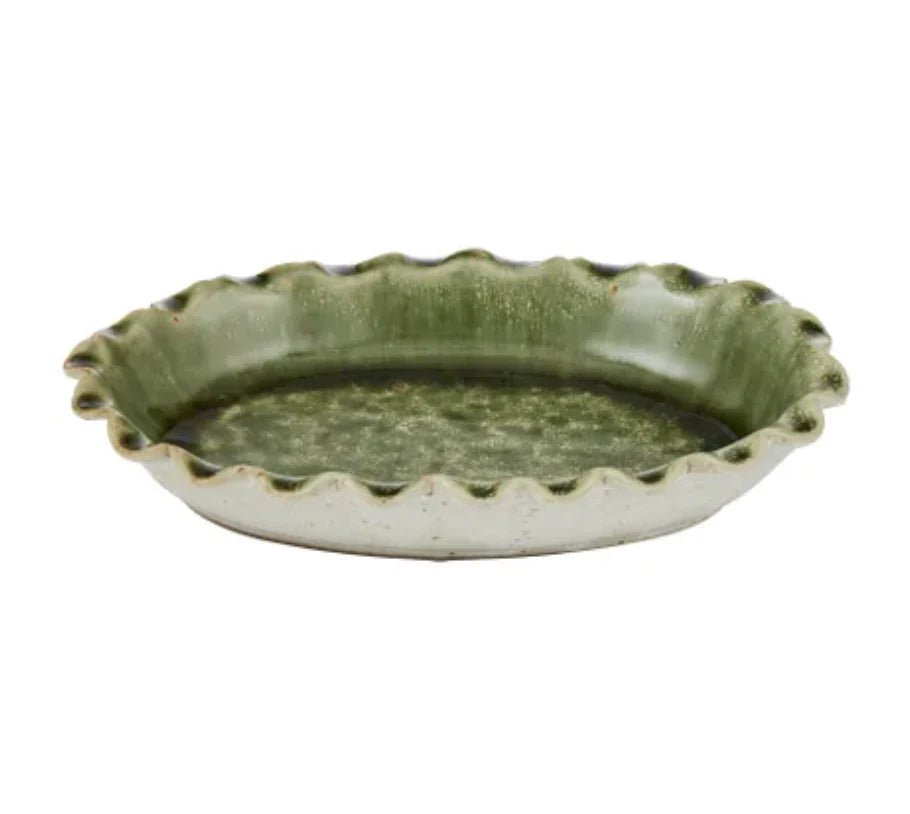 Urna Oval Ceramic Dish Olive - Pure Apotheca