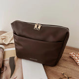 Vanessa Cosmetic Bag Chocolate - Pure Apotheca