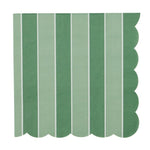 Variegated 20pk 3 Ply 33cm Napkin Grn - Pure Apotheca