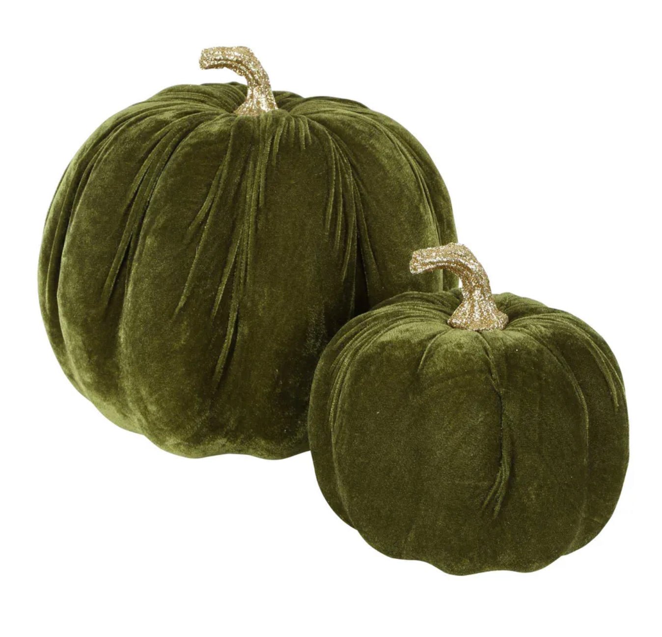 Velvet Pumpkin Large Green - Pure Apotheca