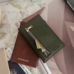 Venice Passport Holder Olive - Pure Apotheca