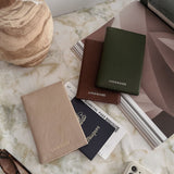 Venice Passport Holder Olive - Pure Apotheca