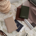 Venice Passport Holder Saddle Cognac - Pure Apotheca