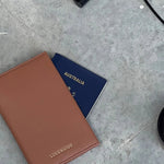 Venice Passport Holder Toffee - Pure Apotheca