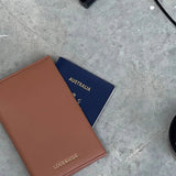 Venice Passport Holder Toffee - Pure Apotheca