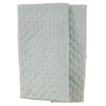 Vera Quilted Velvet Throw 130x180cm Mist - Pure Apotheca