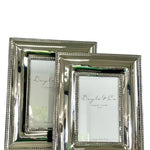 Victoria Double Beaded Nickel Photoframe 4x6” - Pure Apotheca