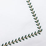 Vine Leaf Embroidered Table Runner 150x40cm - Pure Apotheca