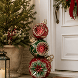 Vintage Bauble Ball Stack 72cm - Pure Apotheca