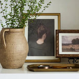 Vintage Portrait Lady in Green Wall Art - Pure Apotheca
