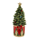 Vintage Traditional LED Christmas Tree in Drum SML 37cm. - Pure Apotheca