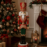 Vintage Traditional Nutcracker 92cm - Pure Apotheca