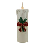 Vintage White Christmas Candle 55cm - Pure Apotheca