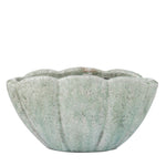 Vongole Ceramic Pot Large 35x18x18cm Mint - Pure Apotheca