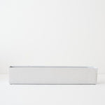 Voss Trough Whisper White 46cml x 7cmw x 9cmh - Pure Apotheca