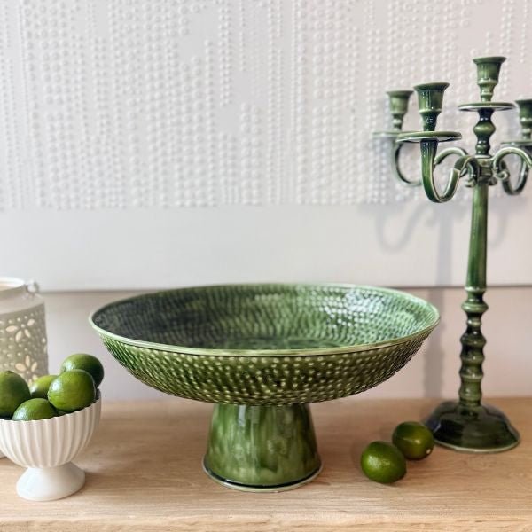 Wash Footed Tray Green - Pure Apotheca