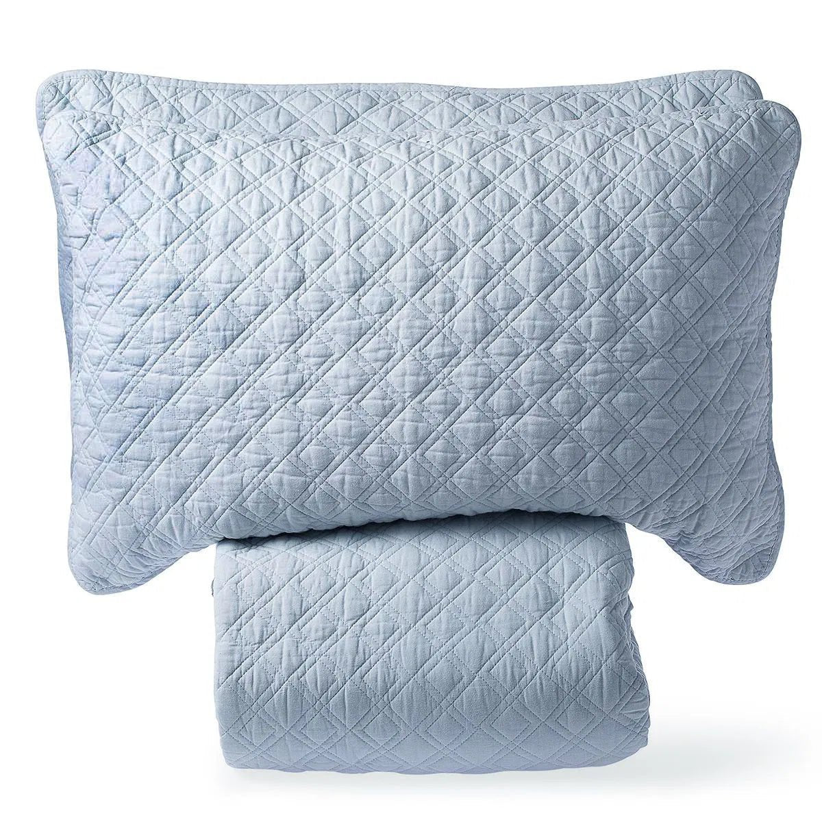 Watson Blue Queen Bedspread Set - Pure Apotheca