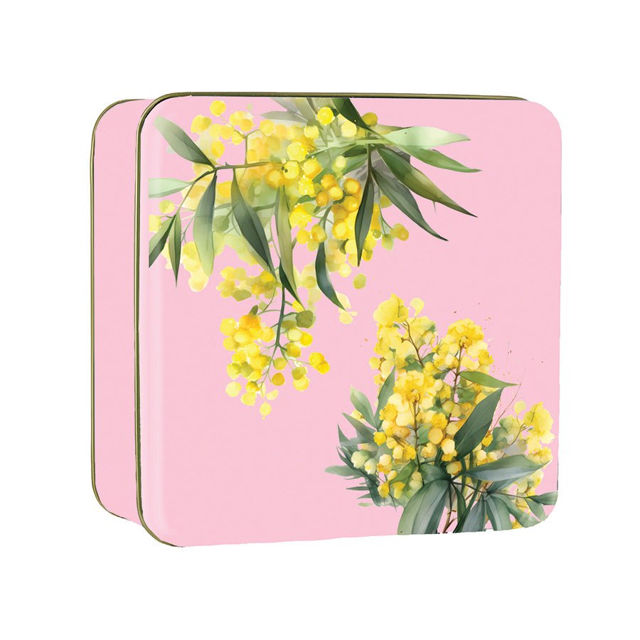 Wattle Shortbread Tin 180g - Pure Apotheca