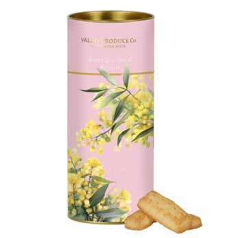 Wattle Shortbread Tube 180g - Pure Apotheca