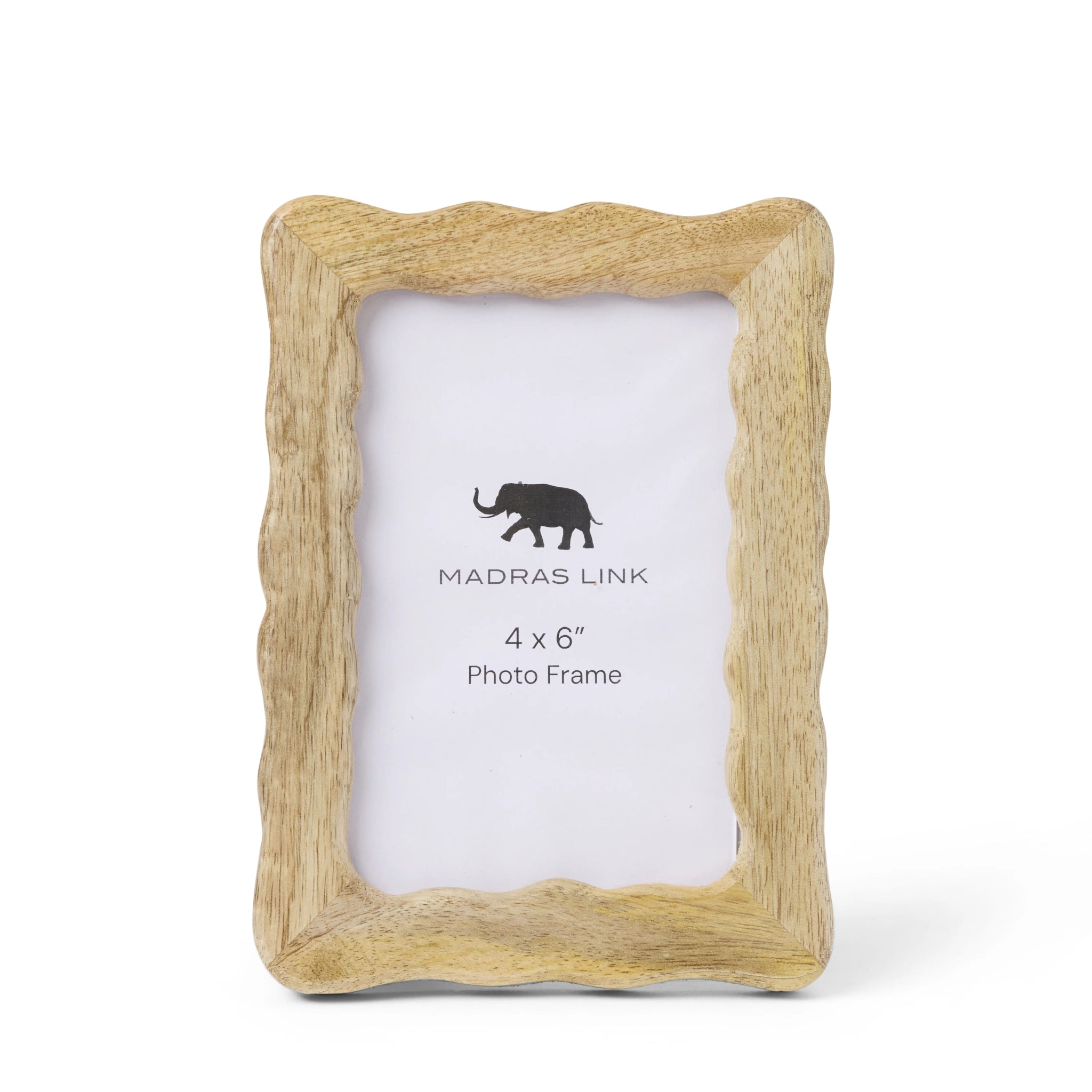 WAVY NATURAL PHOTOFRAME 4X6" - Pure Apotheca