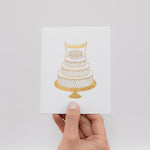 Wedding Cake Greeting Card - Pure Apotheca