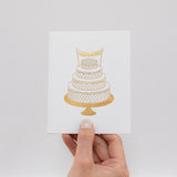 Wedding Cake Greeting Card - Pure Apotheca