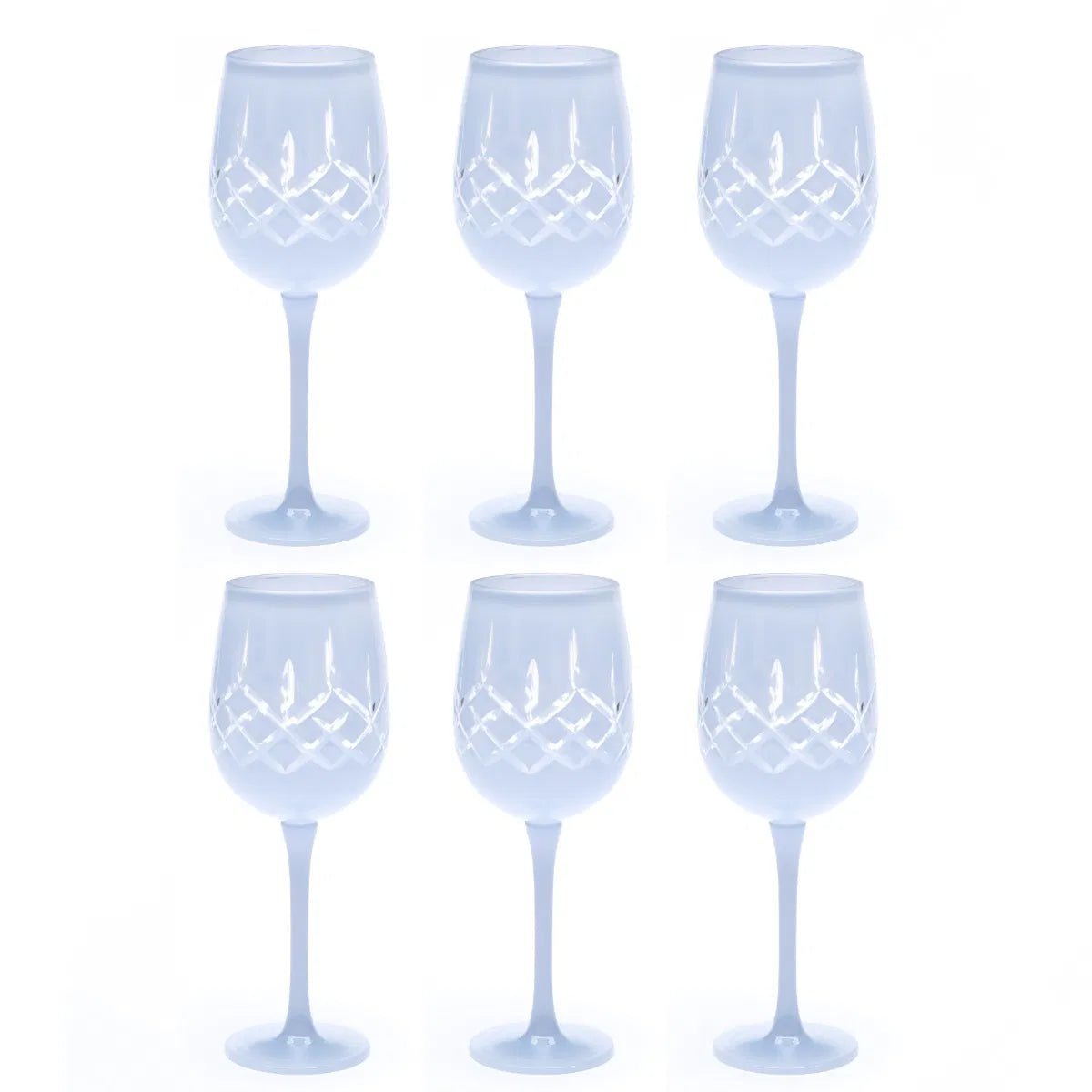 Wedgewood Blue Champagne Glass - Pure Apotheca