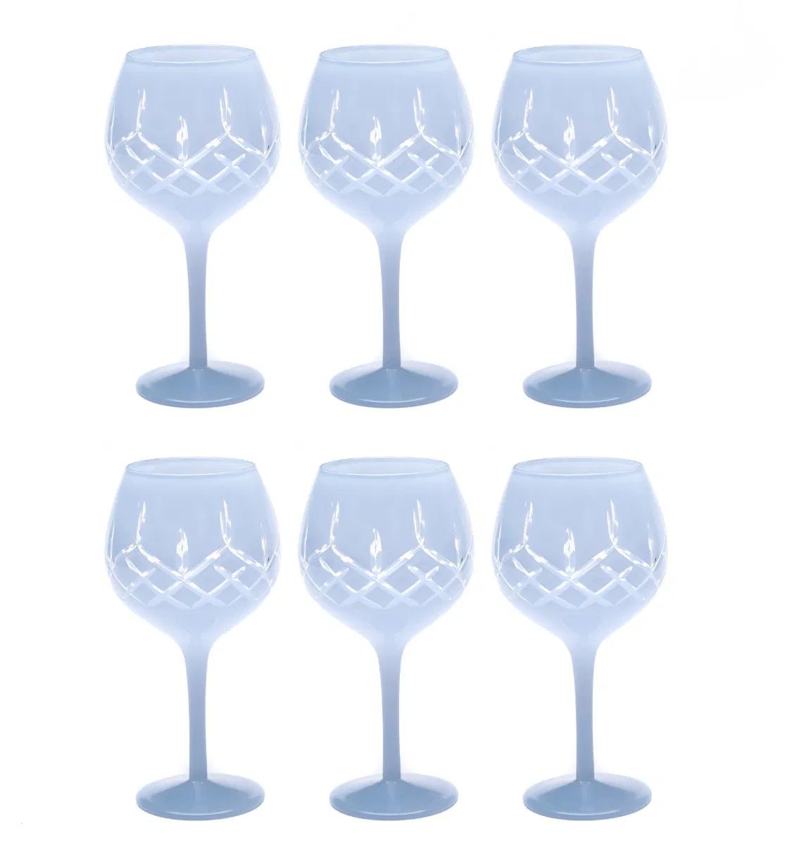 Wedgewood Blue Wine Goblet - Pure Apotheca