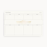 Weekly Magnetic Fridge Planner - Pure Apotheca