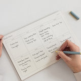 Weekly Magnetic Fridge Planner - Pure Apotheca
