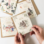 Welcome Darling Baby Boy Greeting Card - Pure Apotheca