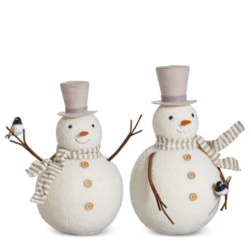 Whimsical Snowman 19.5" - 2 ASSTD - Pure Apotheca