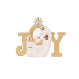 WHITE AND GOLD JOY NATIVITY - Pure Apotheca