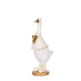 WHITE AND GOLD REGAL DUCK WITH BOW TIE - Pure Apotheca