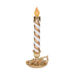 WHITE AND GOLD SWIRL CANDLE DÉCOR - Pure Apotheca