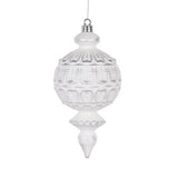 WHITE AND SILVER AZTEC FINIAL - Pure Apotheca