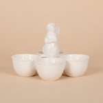 WHITE BEADED BUNNY EGG HOLDER - Pure Apotheca