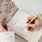 White Blossom Notepad Jotter - Pure Apotheca