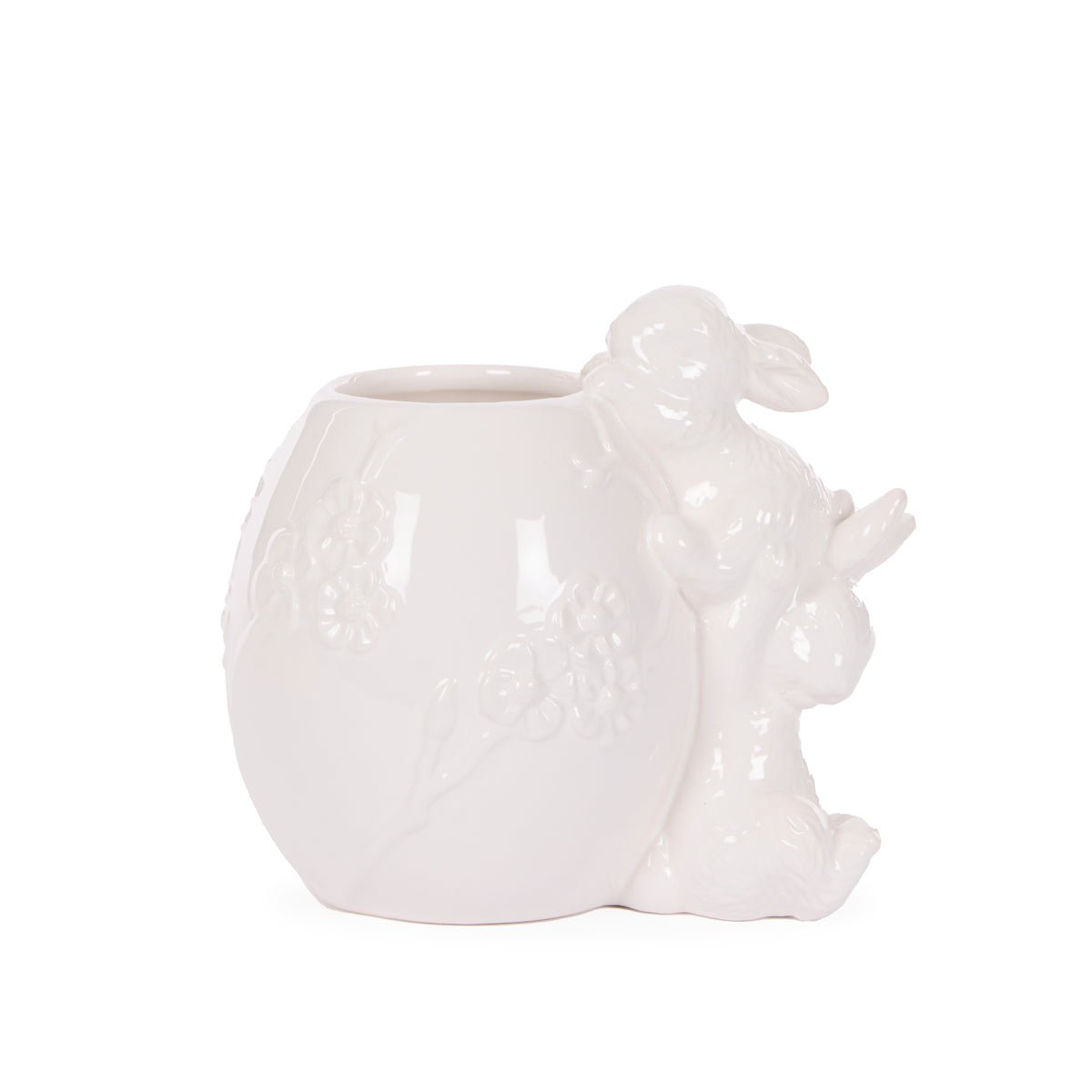 WHITE BUNNY BLOSSOM EGG VASE - Pure Apotheca